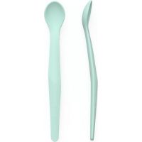 Lyžička silikón 2ks mint green
