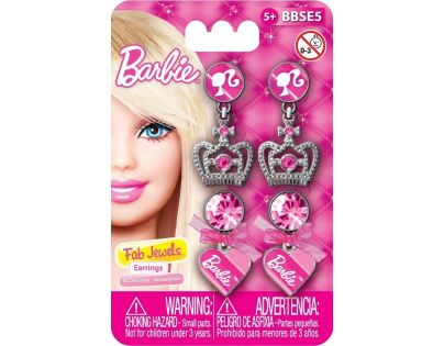 Mac Toys Barbie Náušnice 2 páry