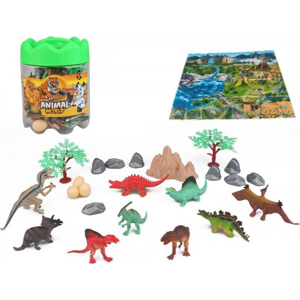 Mac Toys Dinosaury set 24 ks