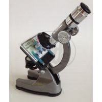 Mac Toys  M8000601 - Kovový mikroskop s lampičkou a projektorem 100x-900x 2