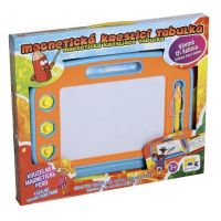 Mac Toys Magnetická tabuľka kresliaci modro-oranžová 3