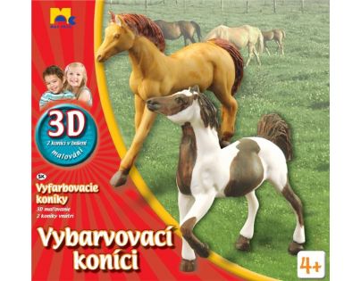 Mac Toys M4502427 - Malování koní 3D