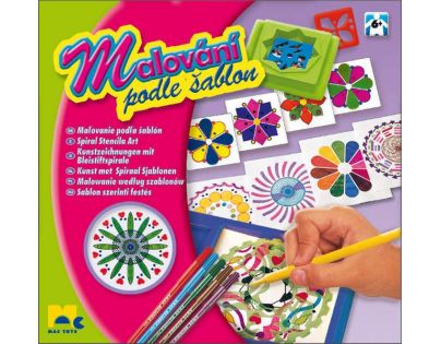 Mac Toys Malování spirál podle šablon