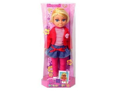 Mac Toys Bábika s módnymi doplnkami Pruhované tričko