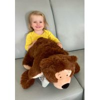 Mac Toys Vankúš plyšové zvieratko Medveď 55 cm 3