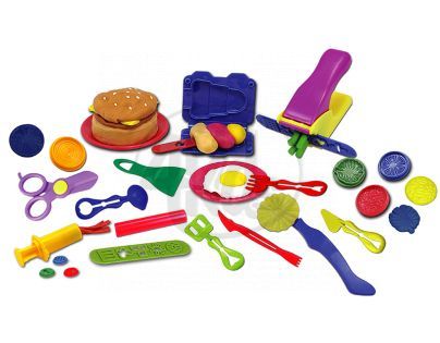 Mac Toys M4411073 - Modelína bistro set + 4x140g