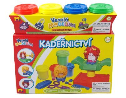 Mac Toys M4411074 - Modelína Kadeřnictví