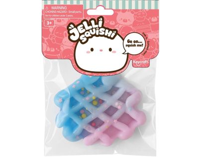 Alltoys Mačkací gélový Donut Vafle Jelli Squishi