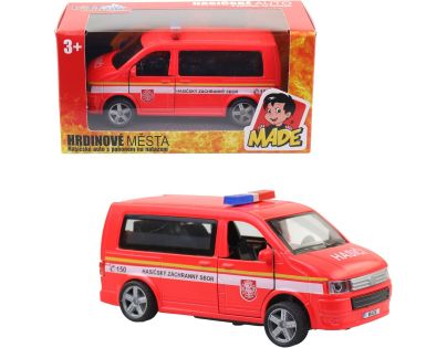 MaDe Auto, hasičská dodávka, SK dizajn aj krabica