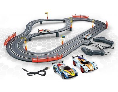 Made Autodráha s 2 závodnými vozidlami 300 cm - Poškodený obal