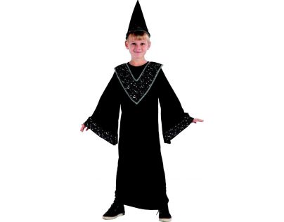 Made Detský karnevalový kostým čarodejník M 120-130 cm