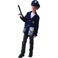 Made Detský kostým Policajt s obuškom 110 - 120 cm