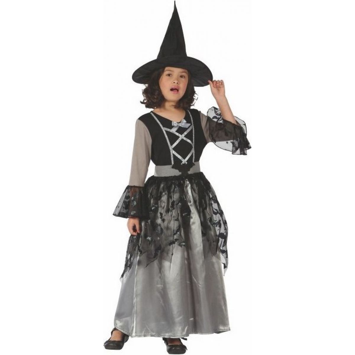 Made Detský kostým Čarodejnica 110-120 cm