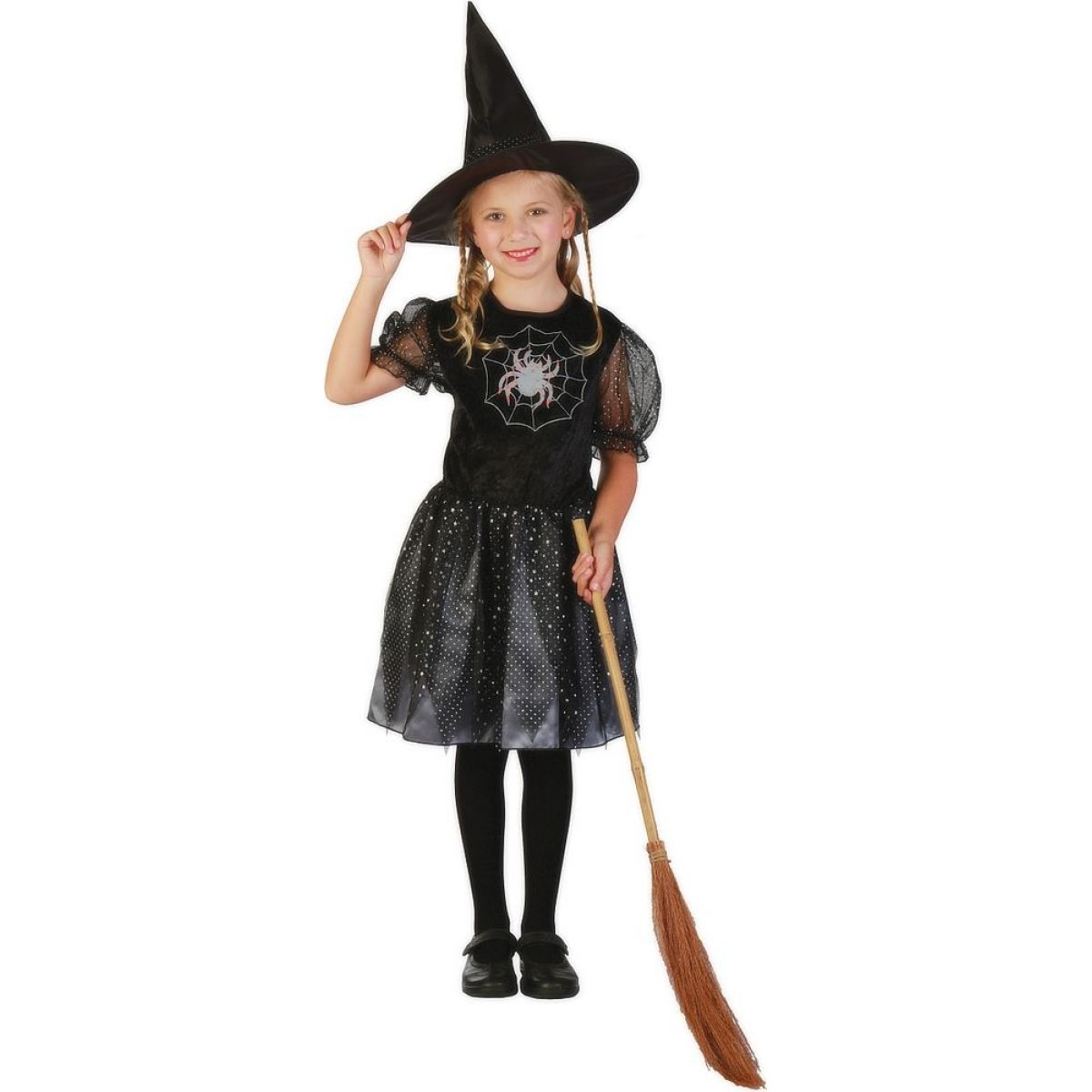 Made Detský kostým Čarodejnica 120-130 cm