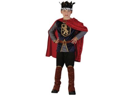 Made Detský kostým Kráľ 130 - 140 cm - Poškodený obal