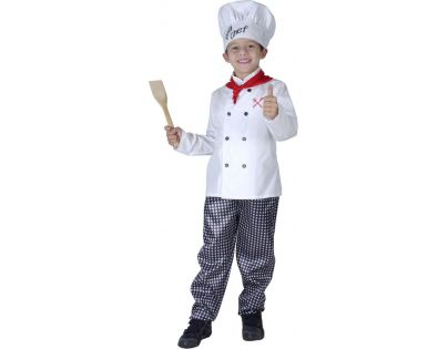 Made Dětský kostým Kuchař 130-140 cm