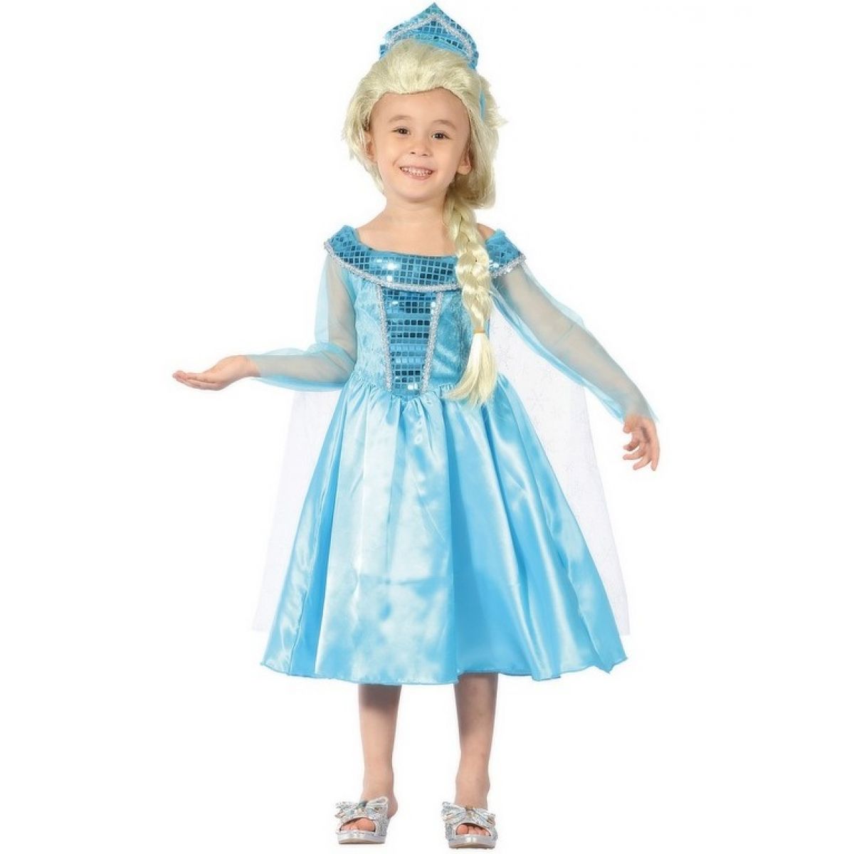 Made Detský kostým Ľadová Kráľovná 92 - 104 cm