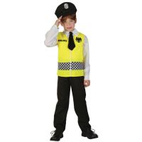 Made dětský Kostým na karneval Policie, 120-130 cm