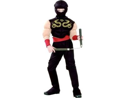 Made Detský kostým Ninja M 120-130 cm