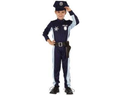 Made Dětský kostým Policista s čepicí 110-120 cm