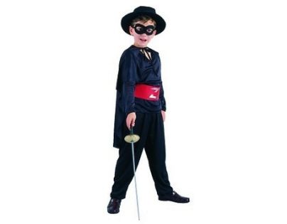 Made Detský kostým Zorro 6-8 rokov