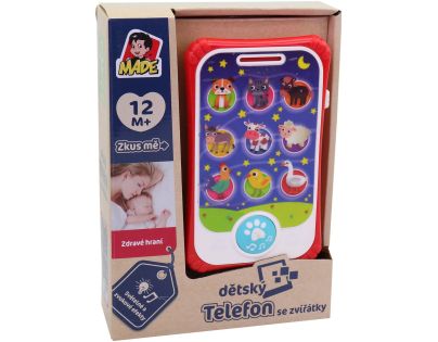 MaDe Detský mobilný telefón, 9,5 x 15,5 cm