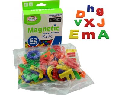 Made Magnety Písmená 52 dielikov