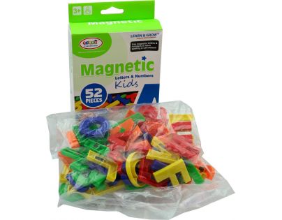 Made Magnety Písmená 52 dielikov