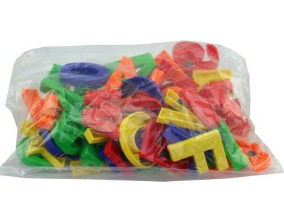 Made Magnety Písmená 52 dielikov