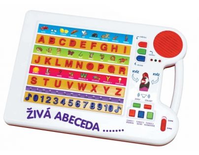 MaDe Tabuľka náučná živá abeceda CZ