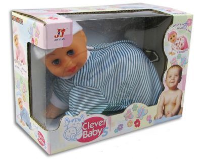 Made Panenka lezoucí se zvukem 16 cm