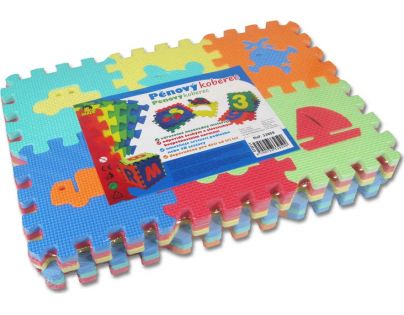 Made Pěnové puzzle Mix 36ks