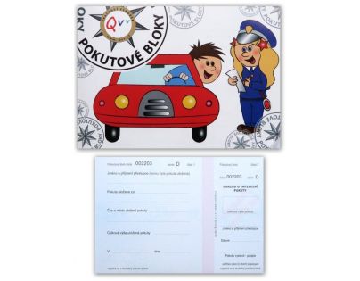 Made Poznámkový pokutový blok