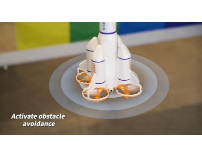 Made Dron Raketa na diaľkové ovládanie Space force