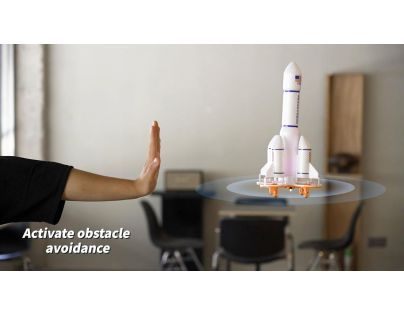 Made Dron Raketa na diaľkové ovládanie Space force