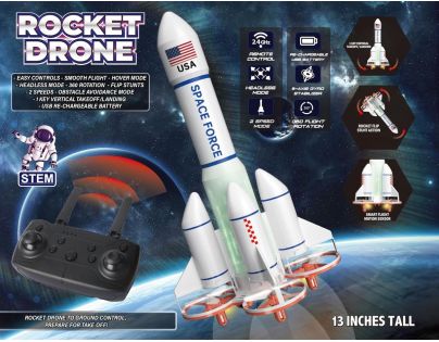 Made Dron Raketa na diaľkové ovládanie Space force