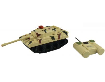 Made RC Tank na dálkové ovládání - Béžový