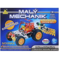 Made Stavebnice Malý mechanik Traktor s nástrojem 117 dílků Made Stavebnice Malý mechanik Traktor s nástrojem 117 dílků