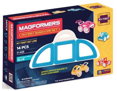 Magformers Moje prvé Bugy modré