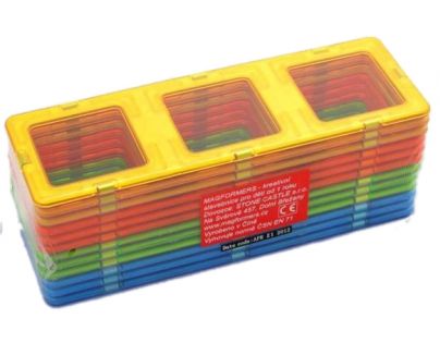 Magformers Obdĺžnik trojitý 12 ks