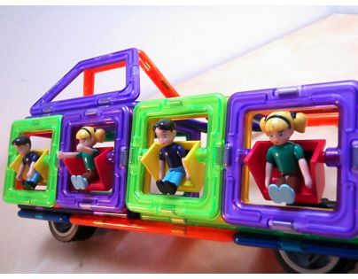 Magformers Otočná figurka 6 ks