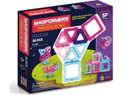 Magformers Pastelle 30 ks