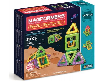 Magformers Space Traveler 35 dielikov
