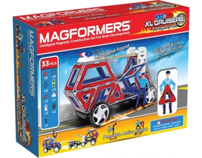 Magformers XL Cruisers Záchranáři