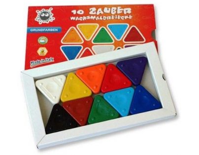 Magické trojboké voskovky Basic 10ks