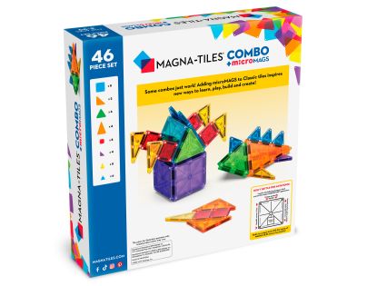 Magna-Tiles Combo 46 dielov - Poškodený obal