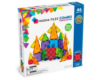 Magna-Tiles Combo 46 dielov
