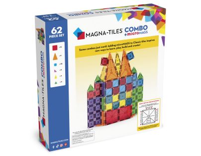 Magna-Tiles Combo 62 dielov