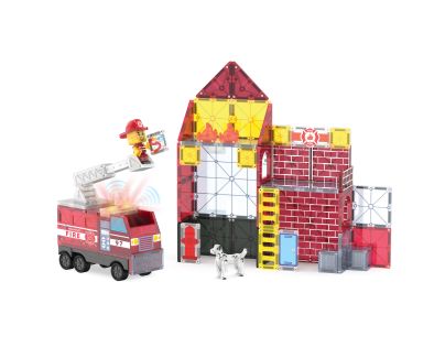 Magna-Tiles Fire Station 50 dielov