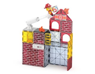 Magna-Tiles Fire Station 50 dielov